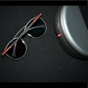 Prada polarized men’s sunglasses
